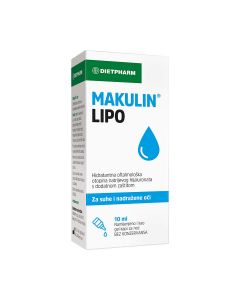 Dietpharm Makulin® Lipo kapi za oči, 10 ml