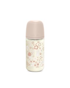 Suavinex Premium staklena bočica SX PRO 240 ml 3+ protiv kolika, plava