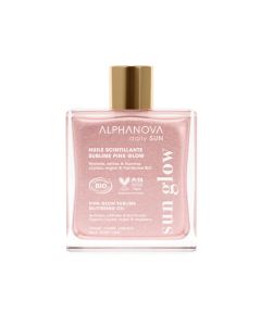 Alphanova Pink svjetlucavo ulje, 50 ml