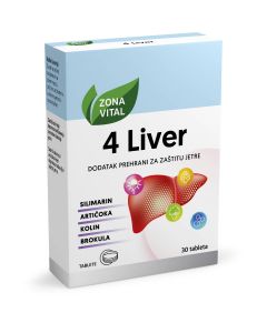 Zona Vital 4 Liver, 30 tableta