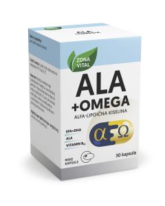 Zona Vital ALA+Omega, 30 kapsula
