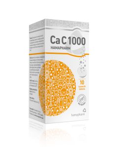 CaC 1000 Hamapharm, 10 šumećih tableta 