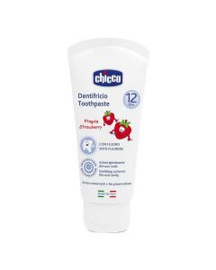 Chicco zubna pasta jagoda 12mj+ 50 ml
