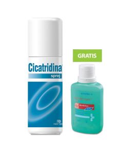 Cicatridina sprej + Desderman pure 100 ml GRATIS