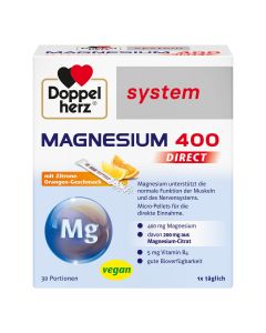Doppelherz®system Magnezij 400 DIREKT, 30 vrećica