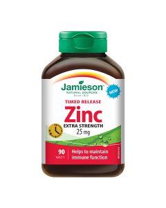 Jamieson Cink 25 mg extra snaga tablete s produljenim oslobađanjem 90 tableta