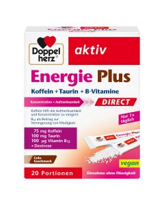 Doppelherz® aktiv Energie Plus DIREKT, 20 vrećica