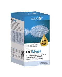 Auraxol EtriMega, 100 mekih kapsula