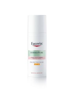 Eucerin DermoPure Protective fluid SPF 30 50 ml za kožu sklonu aknama