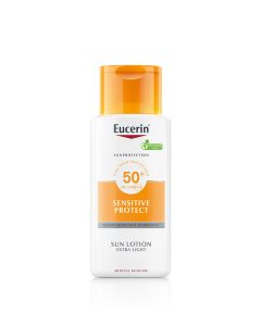 Eucerin Sensitive Protect ekstra lagani losion za zaštitu od sunca SPF 50+ 150 ml