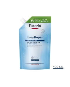 Eucerin UreaRepair nježni gel za tuširanje s 5% ureje REFILL, 400 ml
