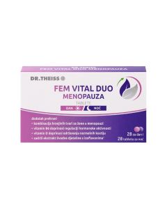 Dr. Theiss Fem Vital Duo Menopauza, 2x28 tableta