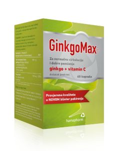 GinkgoMax kapsule za normalnu cirkulaciju i dobro pamćenje