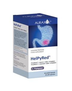 Auraxol HelPyRed, 30 mekih kapsula