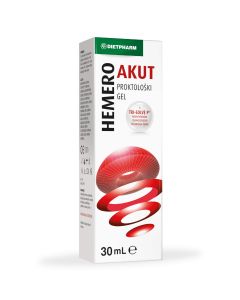 Dietpharm Hemero Akut proktološki gel, 30 ml