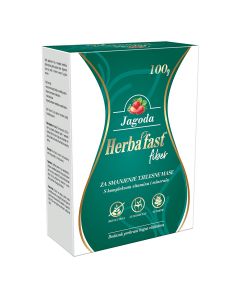 Herbafast Fiber, dodatak prehrani okus jagoda 10 vrećica