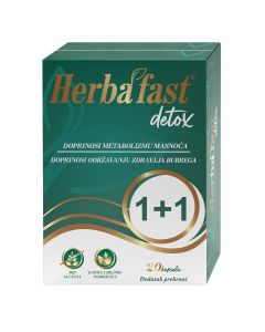 Herbafast Detox PROMO, 10 + 10 kapsula