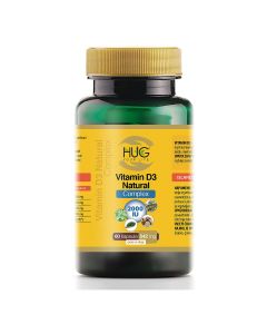 HUG Vitamin D3 Natural Complex , 60 kapsula