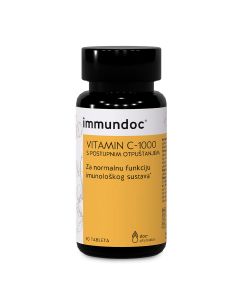 Immundoc vitamin C-1000 s postupnim otpuštanjem, za imunitet