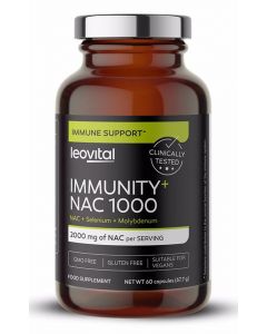 Leovital Immunity+ NAC 1000, 60 kapsula