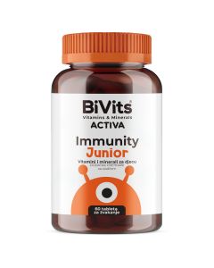 BiVits Activa Immunity Booster Junior, 60 tableta za žvakanje