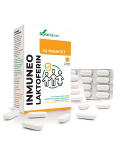 Soria Natural Inmuneo Laktoferin 36 tableta za žvakanje 