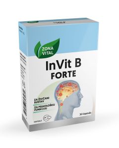 Zona Vital InVit B Forte 30 kapsula za živčani sustav i normalnu psihološku funkciju