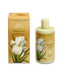 L'Erbolario Iris Bianco kremasta kupelj, 300 ml