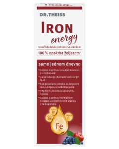 Dr. Theiss Iron energy  tekući dodatak prehrani sa željezom, 250ml