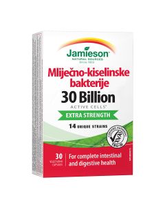 Jamieson Mliječno-kiselinske bakterije extra snaga 30 milijardi kapsule