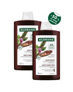 Klorane šampon s kininom i organskim runolistom, 400 ml DUO