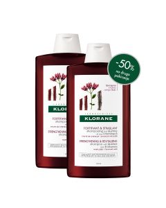 Klorane šampon s kininom i B vitaminima, 400 ml