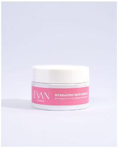 Evan Hydrating Rich Cream, roza, 50 ml