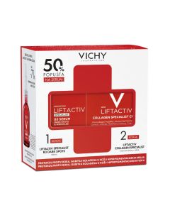 Vichy Liftactiv B3 Serum + Collagen dnevna krema PROTOKOL 30 ml + 50 ml