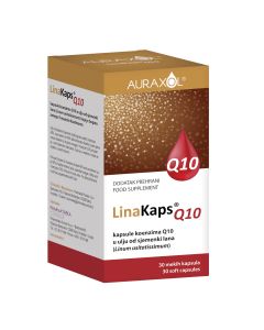Auraxol LinaKaps Q10, 30 mekih kapsula
