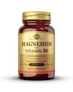 Solgar Magnezij s vitaminom B6 100 tableta