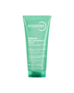 Bioderma Sébium Gel moussant actif, 200 ml