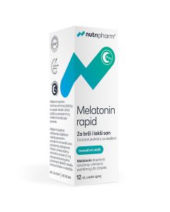 Nutripharm® Melatonin Oralni Sprej 12 ml