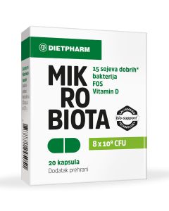 Dietpharm Mikrobiota kapsule 20 kapsula