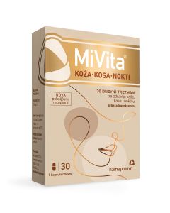 MVita koža kosa nokti 30 kapsula za ljepotu i zdravlje