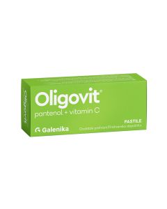 Galenika Oligovit Pantenol + Vitamin C, 20 pastila