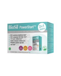 Biosil Powerstart paket, 3 x 60 kapsula