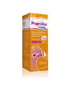 PropoMax KIDS sprej za grlo, umiruje nadraženost, olakšava gutanje i ublažava bol, 20 ml