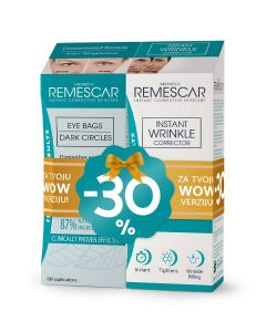 Remescar krema protiv podočnjaka i vrećica ispod očiju + instant korektor bora PROMO, 8 ml + 8 ml