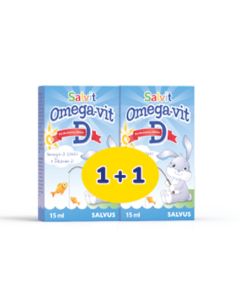 Salvit Omega-Vit D PROMO, 2 x 15 ml