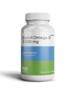 Salvit Omega 3 1000 mg za zdravlje srca, 60 tableta