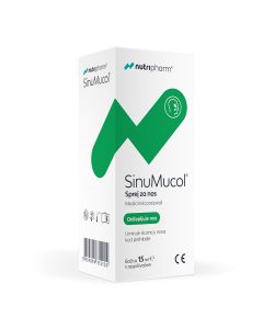 Nutripharm SinuMucol® sprej za nos, 15 ml