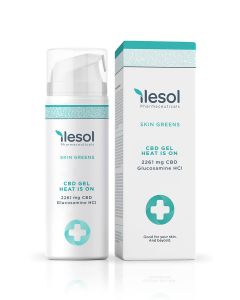 Ilesol Gel Heat is on 2261 mg CBD 150 ml