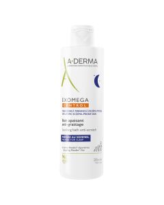 A-Derma Exomega Control umirujuća kupka protiv grebanja, 200 ml