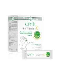 Vitalia Cink + vitamin C za normalnu funkciju imunološkog sustava, 20 vrećica